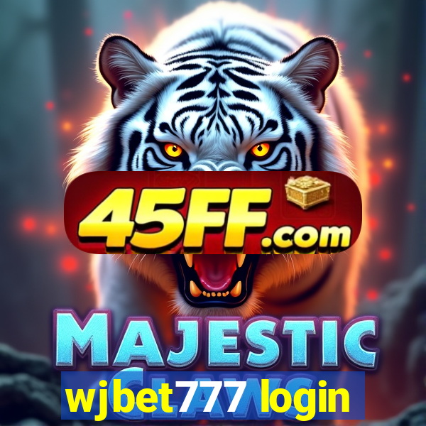 wjbet777 login